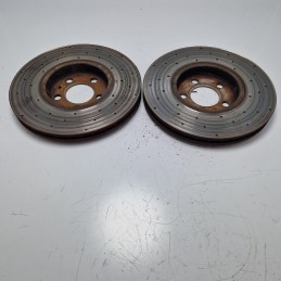 VW Passat B6 3C 2005-10 coppia dischi freni anteriori ventilati diam 287 mm foro interno 136 mm