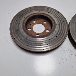 VW Passat B6 3C 2005-10 coppia dischi freni anteriori ventilati diam 287 mm foro interno 136 mm