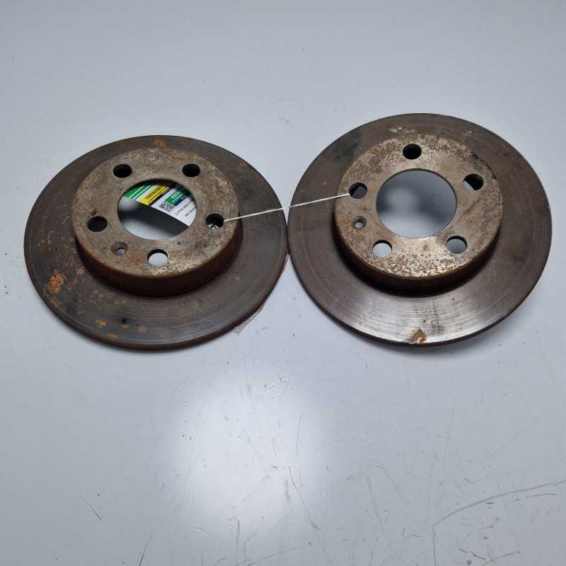 VW Passat B6 3C 2005-10 coppia dischi freni posteriori 229 mm diam 126 foro interno