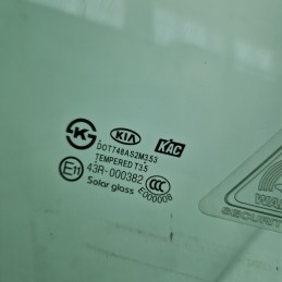 Kia Rio MK3 1.1 CRDI 55 KW 2011-17 3P vetro scendente ant DX 824211W310