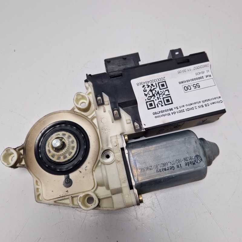 Citroen C5 SW 2.0HDI 2001-04 Motorino alzacristalli alzavetro ant Sx 9648484780