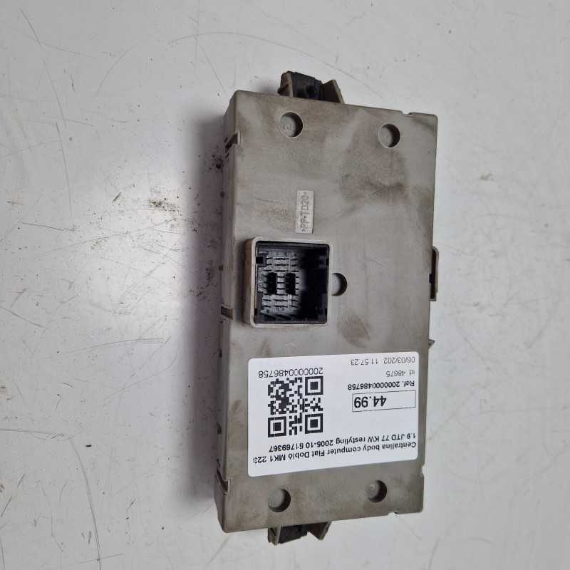 Centralina body computer Fiat Doblò MK1 223 1.9 JTD 77 KW restyling 2005-10 51769367