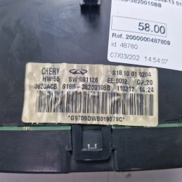 Quadro strumenti contachilometri DR DR1 1.1 B 16V 50 KW 5P 2009-13 S1810010204 S18B-3820010BB