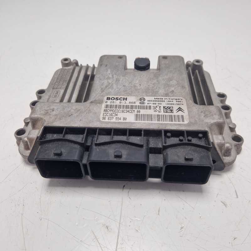 Centralina ecu motore Peugeot 207 1.6 hdi 2006 9663755480 0281013868 edc16C34