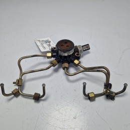 Flauto iniettori Ford Focus I 1.8 TDCI 1998-05 1S4Q9D280AD R9144Z020D Delphi con sensore