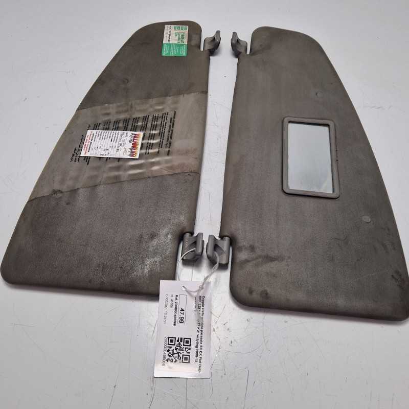 Coppia alette pantine parasole SX DX Fiat Doblò MK1 223 1.9 JTD 77 KW restyling 2005-10 735294018