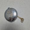 Tappo carburante Alfa Romeo Spider 115 1971-79 originale cromato con chiave da revisionare