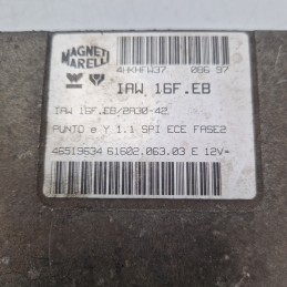 Centralina ECU controllo motore Fiat Punto MK1 176 5P 1.1 40 KW 1993-99 46519634