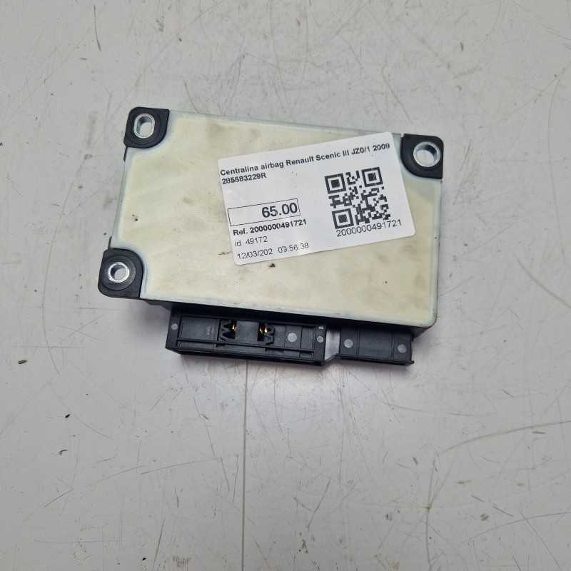 Centralina airbag Renault Scenic III JZ0/1 2009 285583229R
