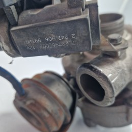 Turbo turbina turbocompressore BMW serie 3 E46 320D 100KW 136CV 1998-01 2247297G 700447 GARRETT