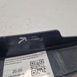 Modanatura piantone esterno portiera dx Smart 454 Forfour 1.5 cdi 2005 A4546900127 attenzionare ganci