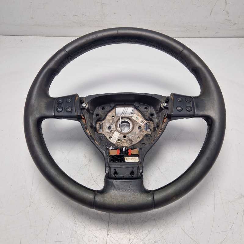 Volante sterzo guida VW Passat Variant MK6 2.0 TDI 125 KW 2005-10 3C0419091AB leggermente rovinato lato inferiore
