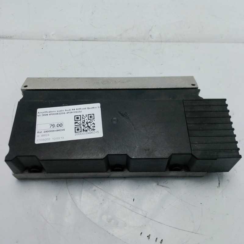 Amplificatore audio Audi A6 AllRoad Quattro 3.0 tdi 2006 4F0035223G 4F0910223J