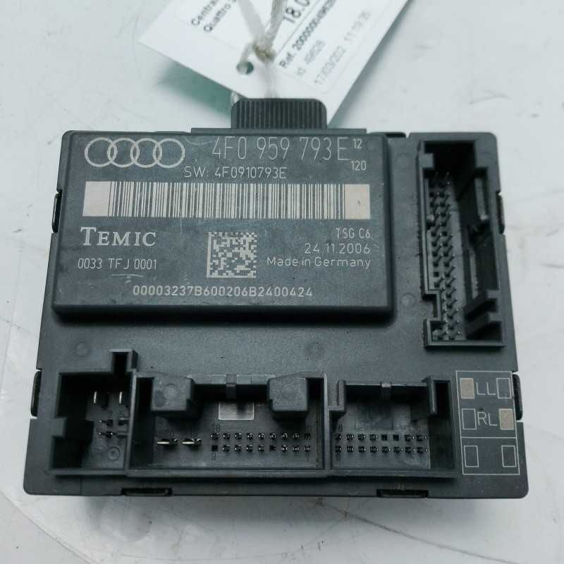 Centralina alzavetro ant sx Audi A6 AllRoad Quattro 3.0 tdi 2006 4F0959793E 4F0910793E