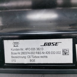 Cassa altoparlante sound box ant dx Audi A6 AllRoad Quattro 3.0 tdi 2006 4F0035382