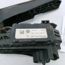Pedale potenziometro accelleratore VW Passat Variant MK6 2.0 TDI 125 KW 2005-10 1K1721503L gancio rotto