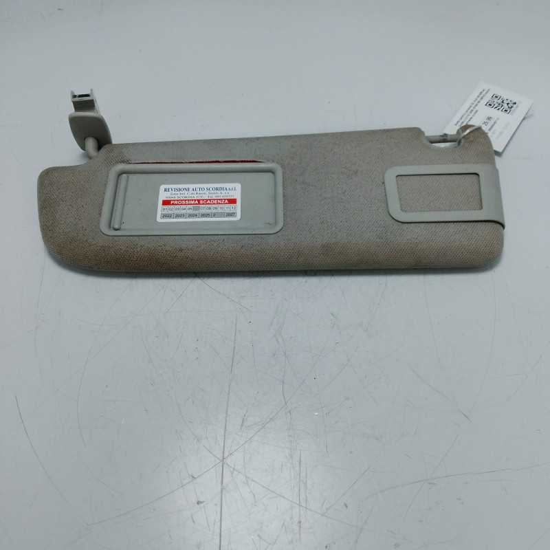 Aletta pantina parasole SX Audi A6 AllRoad Quattro 3.0 tdi 2006 4F0857551ABFKZ tessuto leggermente scollato
