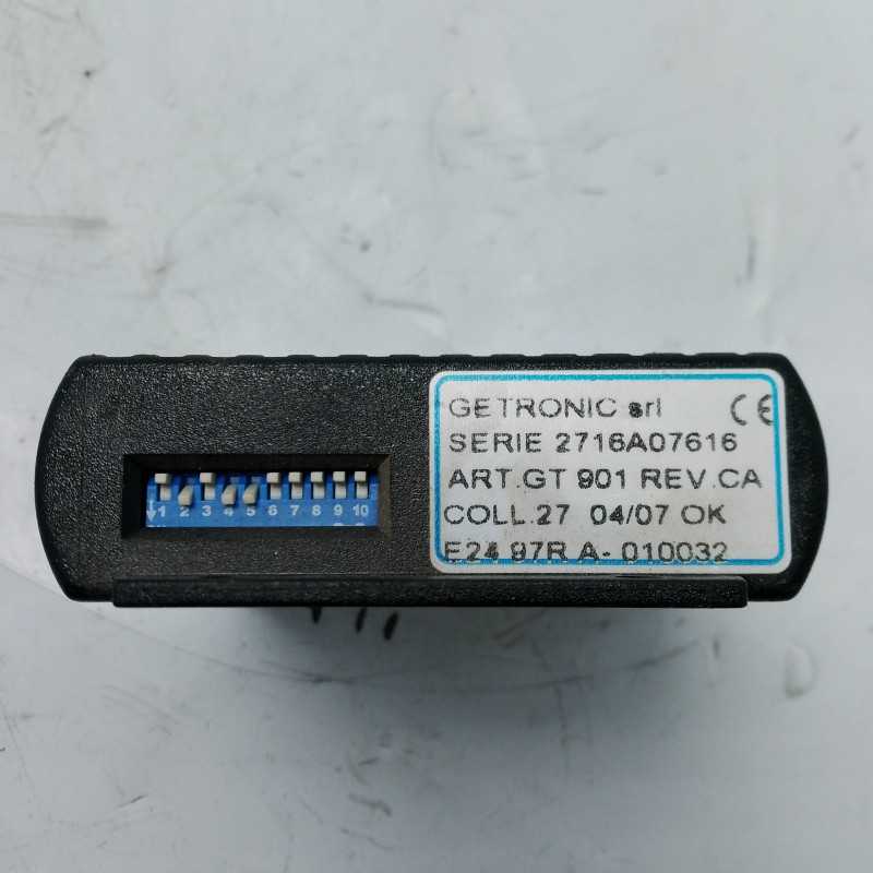 Centralina allarme Getronic GT 901 VW Passat Variant MK6 2.0 TDI 125 KW 2005-10 2716A07616
