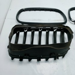 Griglie mascherine frontali ganci rotti danneggiati BMW X5 E70 xDrive30d 2008 5131 7157687