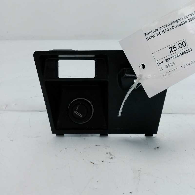 Finitura accendisigari console centrale post BMW X5 E70 xDrive30d 2008 51169115084