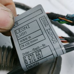 Cablaggio impianto elettrico porta post dx  BMW X5 E70 xDrive30d 2008 7184662-02 140107-10 6970667