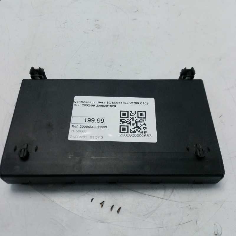 Centralina portiera SX Mercedes W209 C209 CLK 2002-09 2098201926