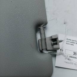 Aletta pantina parasole dx BMW X5 E70 xDrive30d 2008 51166966142 connettore tranciato