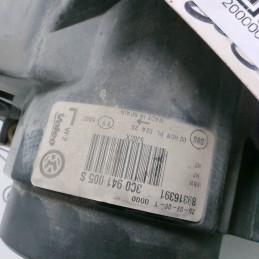Faro fanale proiettore frontale sx VW Passat 3C5 1.9TDI 2005-10 3C0941005 89316391 da lucidare