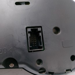 Quadro strumenti contachilometri Saab 9-3 1.9 TTiD 2011 13293160 ganci inferiori danneggiati