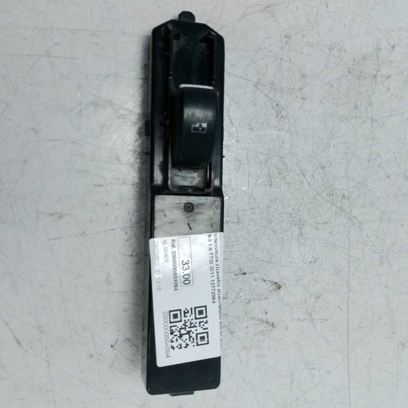 Interruttore alzavetro alzacristallo ant dx Saab 9-3 1.9 TTiD 2011 12772064