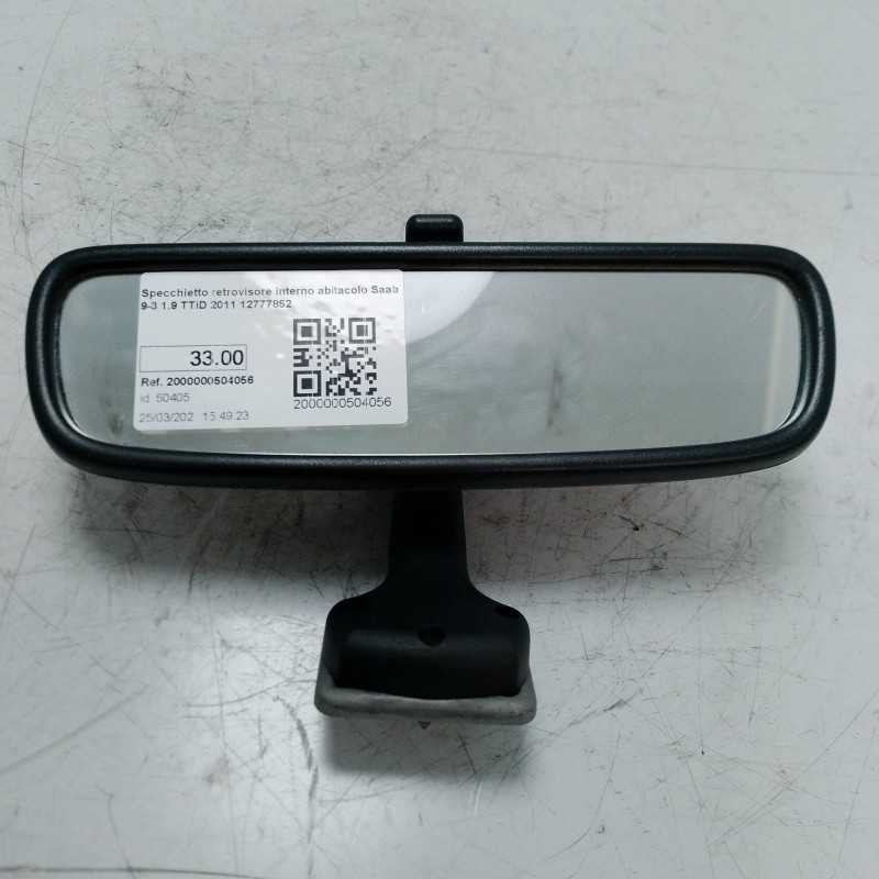 Specchietto retrovisore interno abitacolo Saab 9-3 1.9 TTiD 2011 12777852