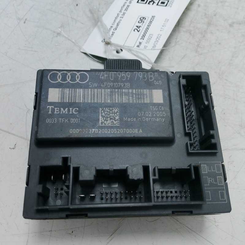Centralina comfort portiera ant SX Audi A6 Allroad Quattro 3.0d 2006 4F0959793B