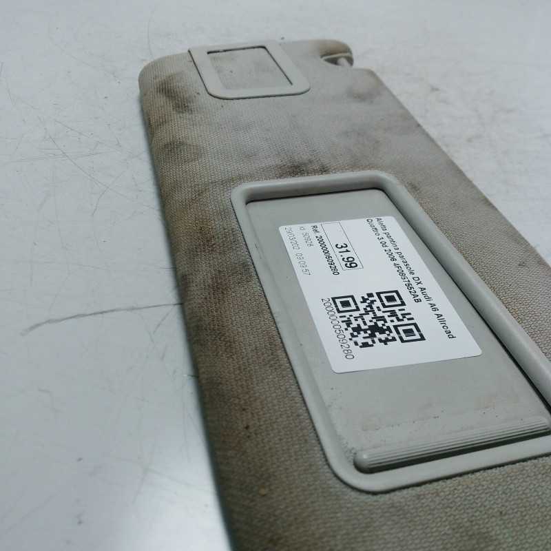 Aletta pantina parasole DX Audi A6 Allroad Quattro 3.0d 2006 4F0857552AB