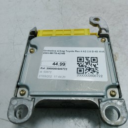 Centralina airbag Toyota Rav 4 A2 2.0 D-4D 4WD 2004 89170-42160