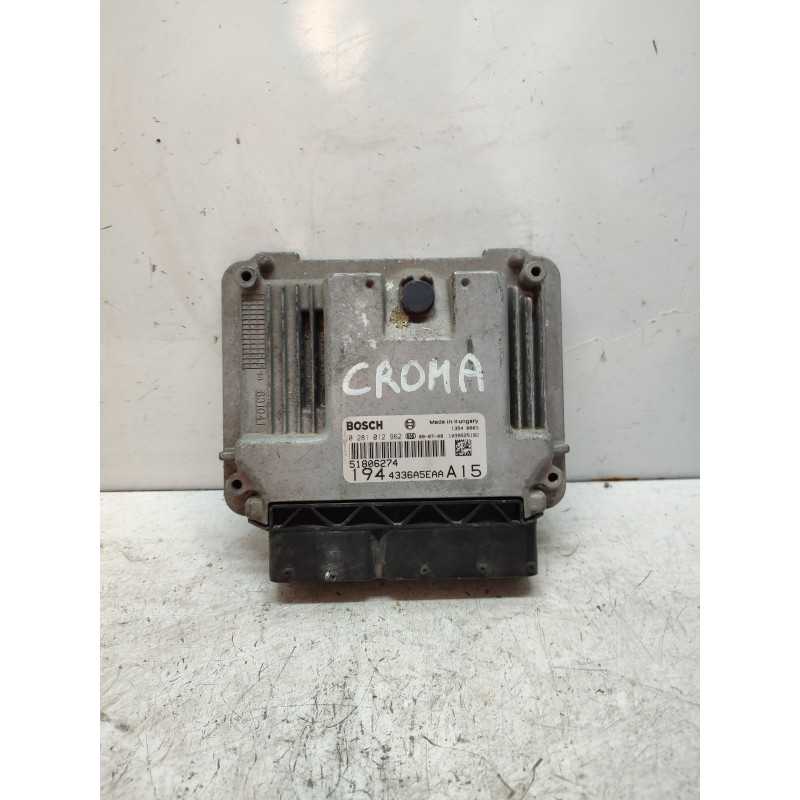 51806274 CENTRALINA MOTORE FIAT CROMA 1.9 JTD 110CV AUTOM. BOSCH 0281012962