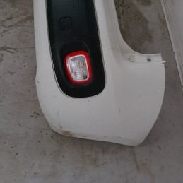 Paraurti posteriore Fiat Panda MK3 5P 1.2 GPL 51 KW 2012-24 bianco pastello leggeri graffi