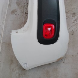 Paraurti posteriore Fiat Panda MK3 5P 1.2 GPL 51 KW 2012-24 bianco pastello leggeri graffi