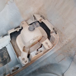 Paraurti posteriore Fiat Panda MK3 5P 1.2 GPL 51 KW 2012-24 bianco pastello leggeri graffi