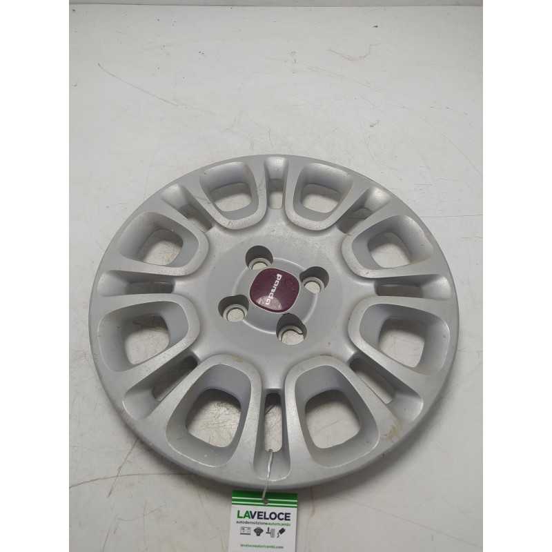 Coppa borchia coppetta copricerchio ruota Fiat Panda MK3 5P 1.2 GPL 51 KW 2012-24 735518425 leggeri graffi
