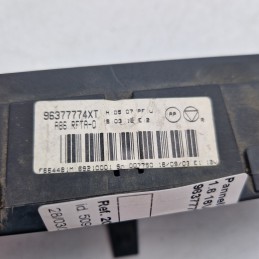 Pannello comandi clima Citroen C3 MK1 Pluriel 1.6 16V B 80 KW sensodrive 2003-10 96377774XT