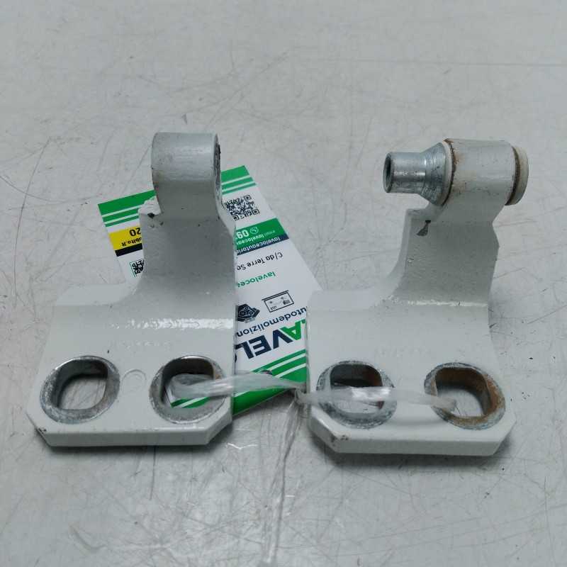 Coppia cerniere portiera post SX inf sup Fiat Panda MK3 5P 1.2 GPL 51 KW 2012-24 50525348