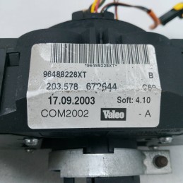 Devioluci contatto spiralato Citroen C3 MK1 Pluriel 1.6 16V B 80 KW sensodrive 2003-10 96488228XT