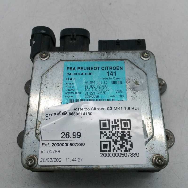 Centralina servosterzo Citroen C3 MK1 1.6 HDI 80 KW 2006 9659514180
