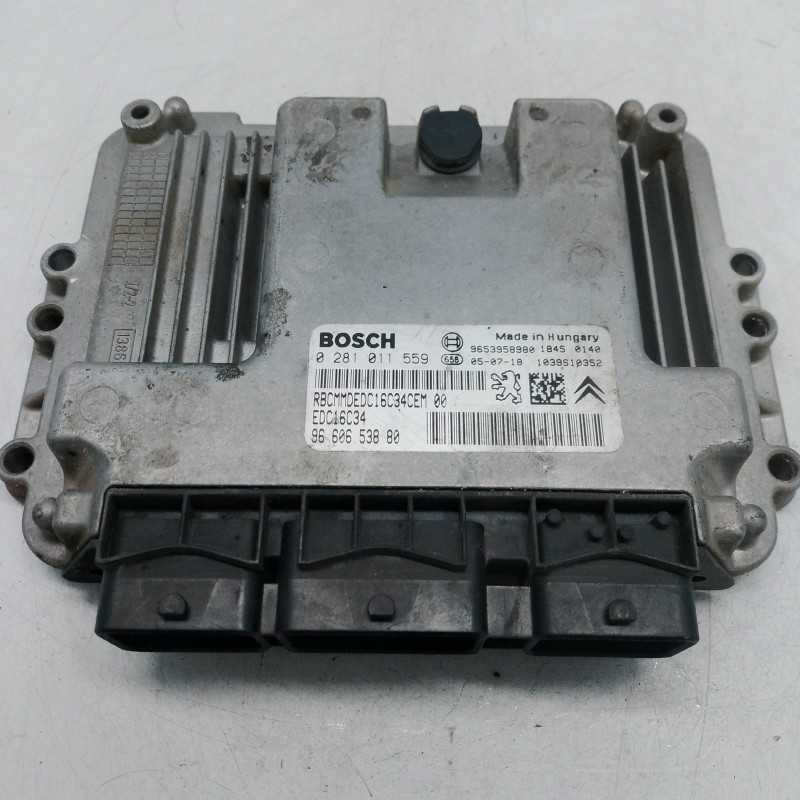 Centralina ECU controllo motore Citroen C3 MK1 1.6 HDI 80 KW 2006 9660653880