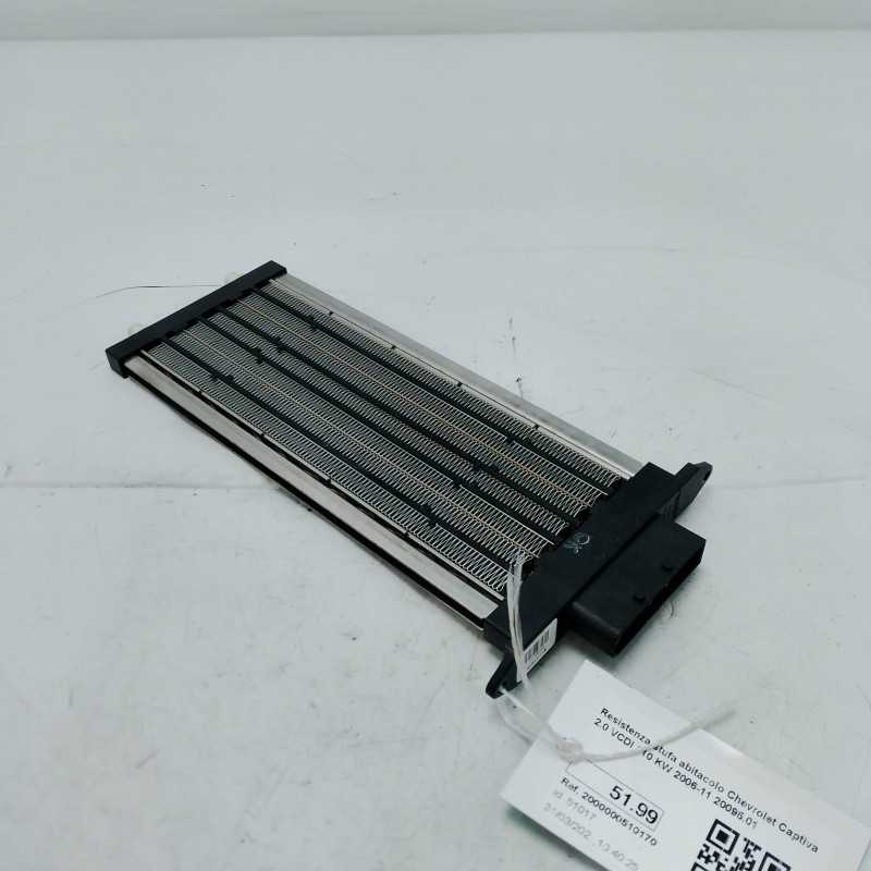 Resistenza stufa abitacolo Chevrolet Captiva 2.0 VCDI 110 KW 2006-11 20095.01