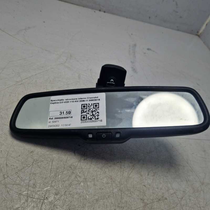Specchietto retrovisore interno Chevrolet Captiva 2.0 VCDI 110 KW 2006-11 96623516