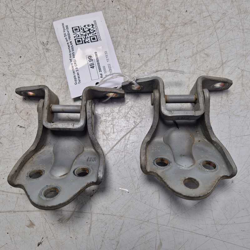 Coppia cerniere inf sup portiera ant DX Hyundai Terracan 2.9 CRDI 4WD 2003-06 76520-H1000