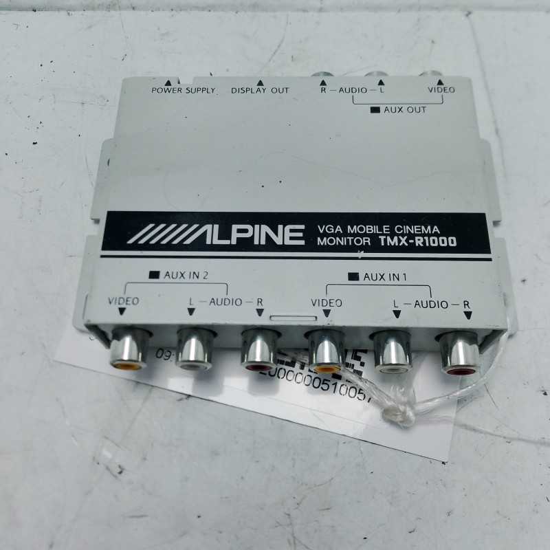 Centralina Alpine monitore schermo cinema Chevrolet Captiva 2.0 VCDI 110 KW 2006-11 TMX-R1000
