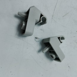 Coppia ganci alette parasole SX DX Fiat Punto MK2 188 1999-03 AH-05-35