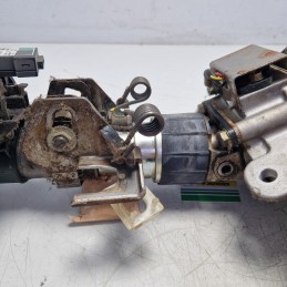 Piantone colonna sterzo city Opel Corsa C 1.2 B 55 KW 2000-09 09115125 completo di blocchetto con chiave e centralina